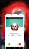 Killer Clown fake call prank imagem de tela 1