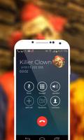 Killer Clown fake call prank imagem de tela 2