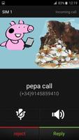 pepa Masks Fake Call screenshot 1