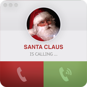 Santa Calling From North Pole icon