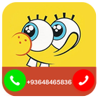 Fake Call from Spongebob icon