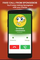 Fake Call from Spongebob اسکرین شاٹ 2