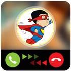 Calling prank from superhero Zeichen