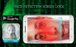 Face-Detection screen Lock Prank Affiche