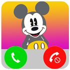 Fake Call From Mickey MS أيقونة
