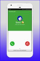 Poster Fake Call From Sonic