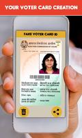Indian Fake Voter Card ID Maker Prank capture d'écran 3