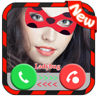 Fake Call From Miraculous Cat Ladybug آئیکن