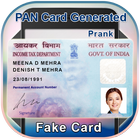 Instant PAN Card Maker Prank icône