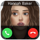 Fake Call - Hannah Baker HD aplikacja