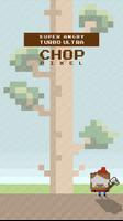 Super Angry Chop Pixel Affiche