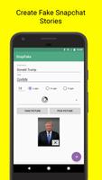 Fake Stories for Snapchat постер