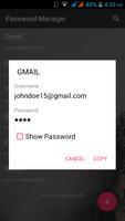 Password Manager capture d'écran 3