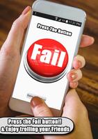 Fail Button Bleep buzzer Plakat