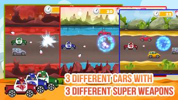 Super PJ The Mask Road Racing syot layar 1