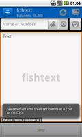 WebSMS: Fishtext Connector captura de pantalla 1