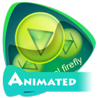 Magical firefly icon