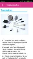Electronics Info captura de pantalla 3