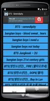 Song Serendipity - BTS Songs and Lyrics capture d'écran 1
