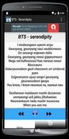 Song Serendipity - BTS Songs and Lyrics capture d'écran 2