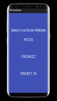 IPL Live Score Plakat