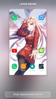 Wallpaper Darling Franxx FansArt الملصق