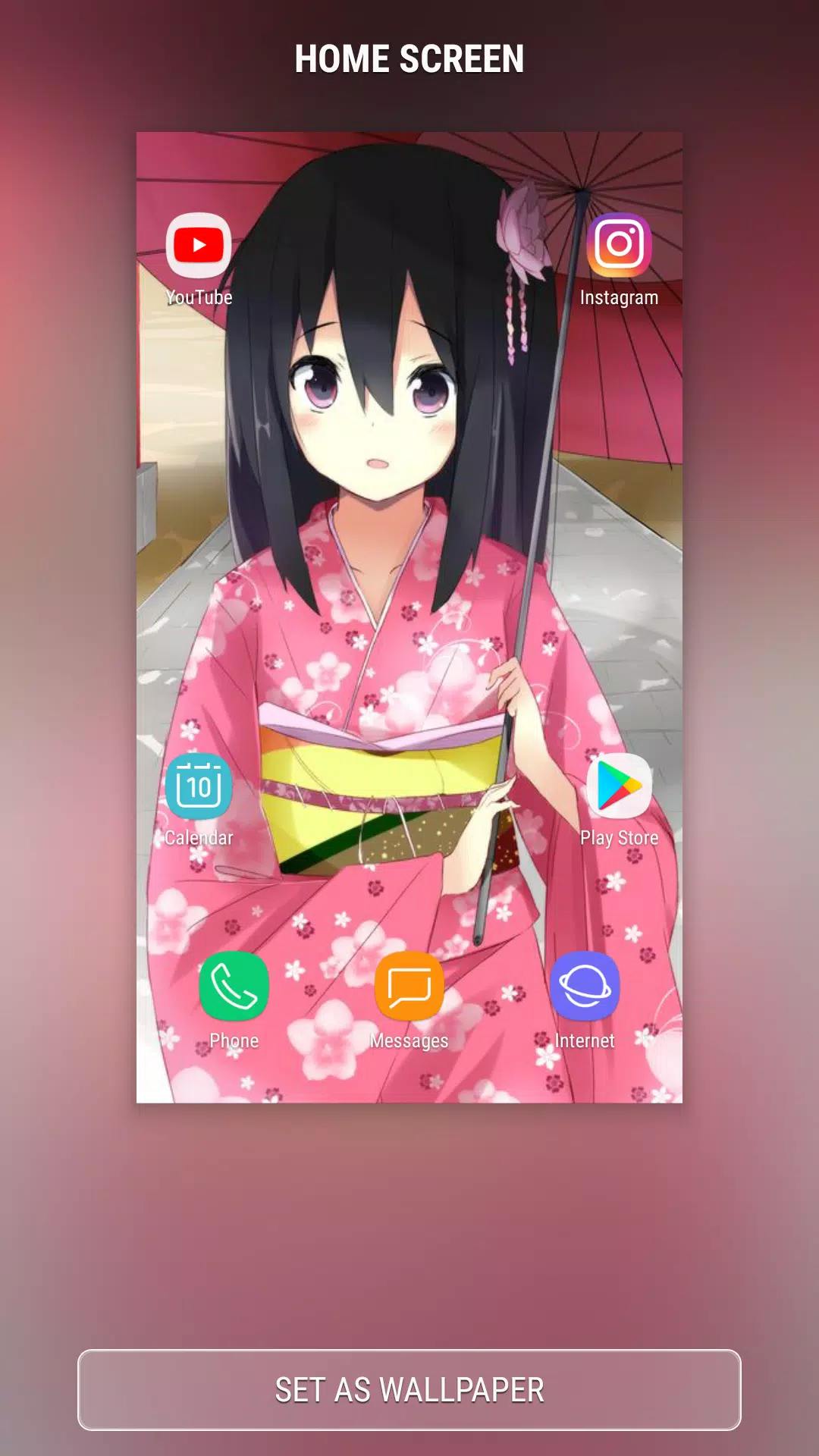 Kimono Anime Wallpaper Hd Cho Android - Tải Về Apk