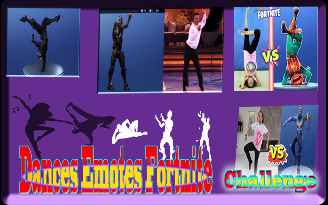 Dances Emotes Fortnite Challenge For Android Apk Download - fortnite dancesemotes in roblox 2