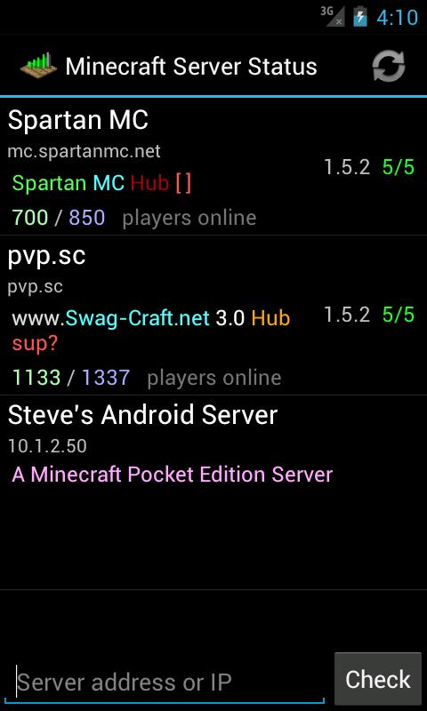 Server Status (for Minecraft) for Android - APK Download