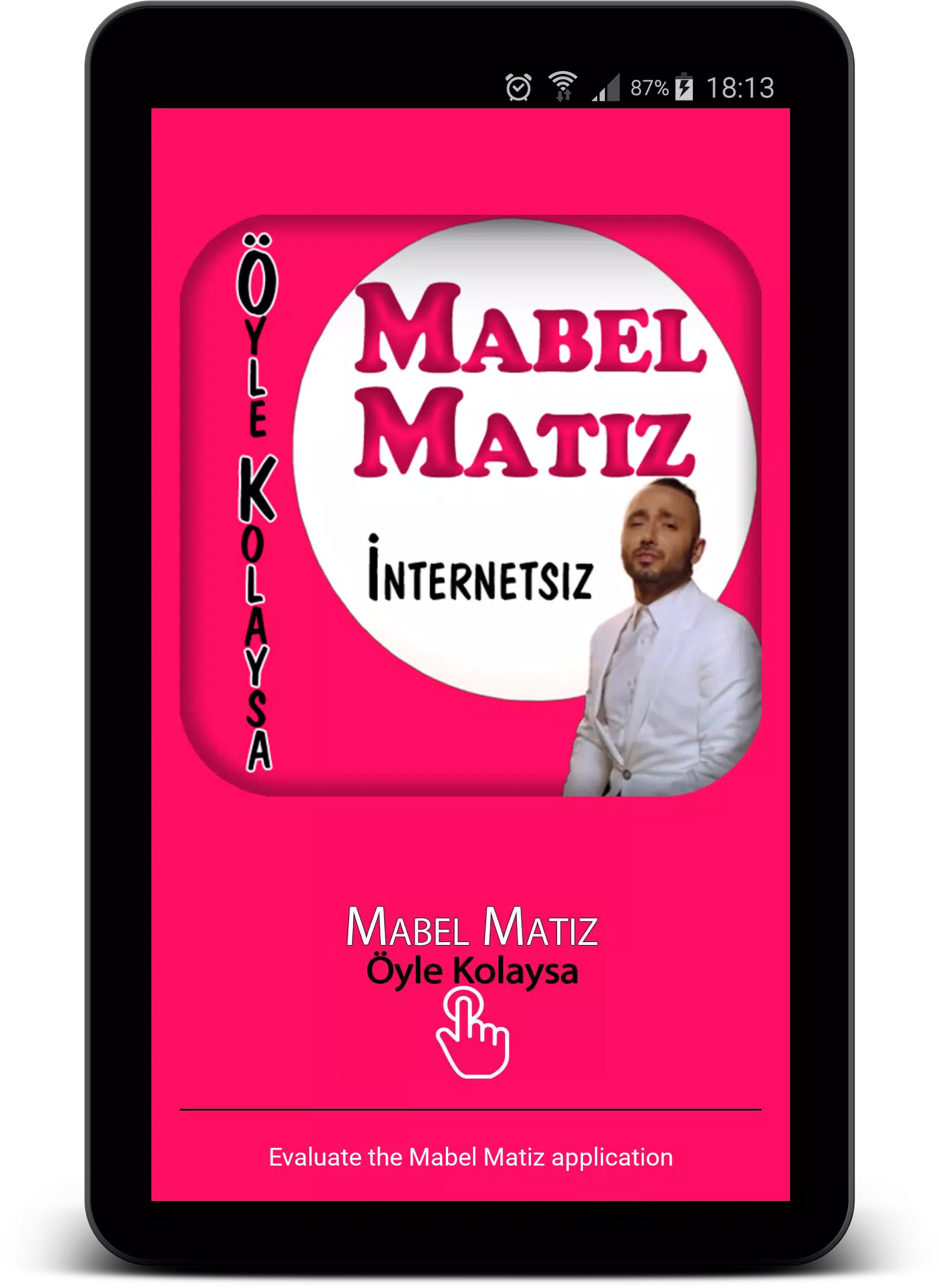Скачать Öyle Kolaysa Cover - Mabel Matiz MP3 APK для Android