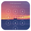 Lock screen with password