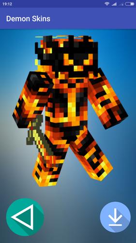 Demon Skins For Minecraft For Android Apk Download - demon plushy bear roblox