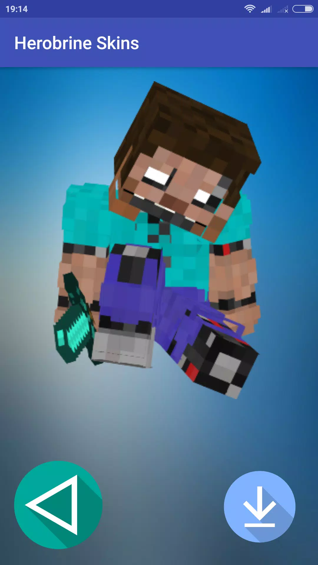 Herobrine Skin for Minecraft MCPE - New Character APK for Android Download