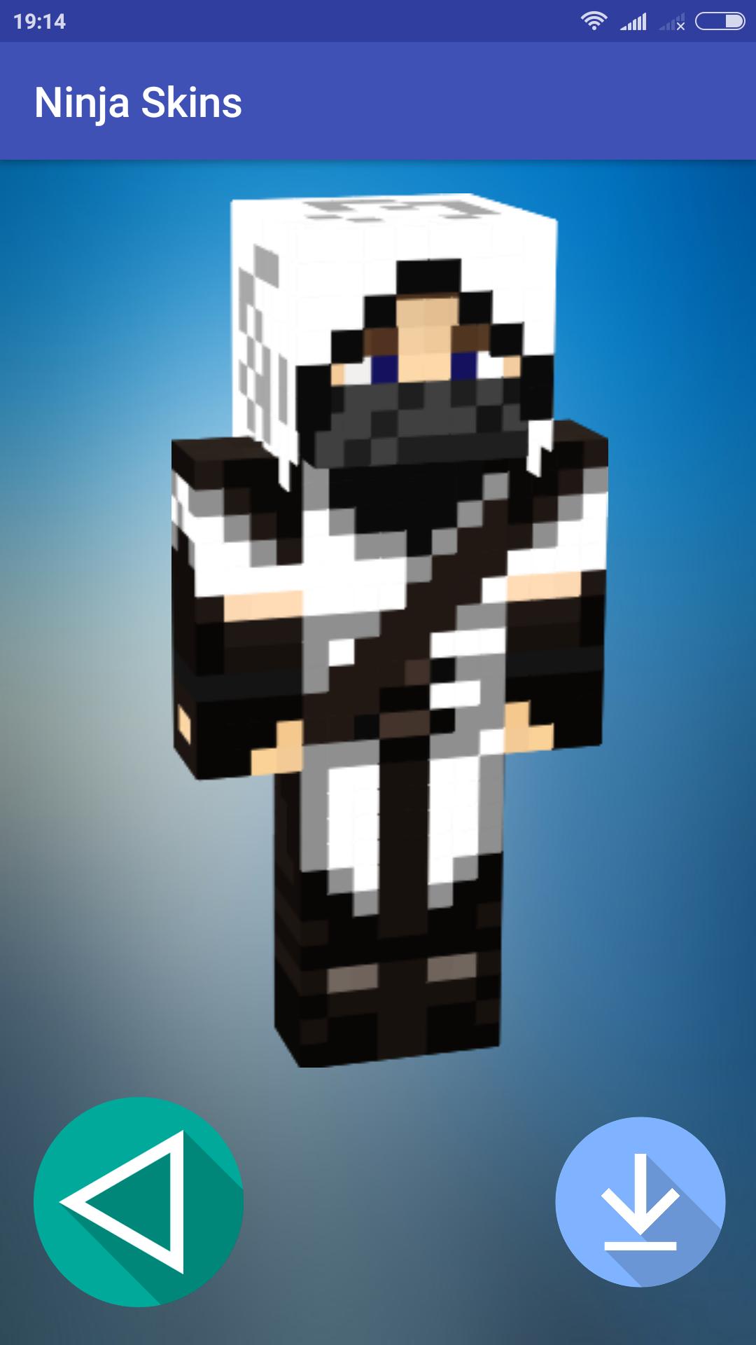 Ninja Skins For Minecraft - Be Silent, Be Shadow para Android Ninja Skins For Minecraft - Be Silent, Be Shadow para Android