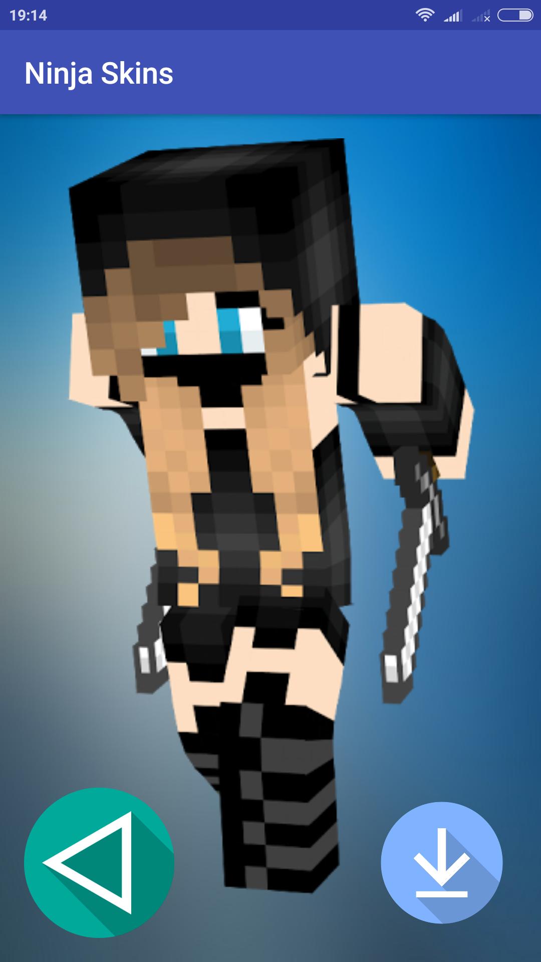 Ninja Skins For Minecraft Be Silent Be Shadow For Android Apk Download - silent ninjas roblox