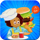 Falfool burger-icoon
