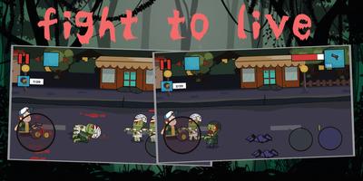 Garvity Adventure game fals vs zombie capture d'écran 2