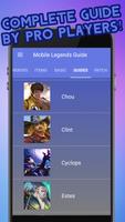 Guide for Mobile Legends capture d'écran 3