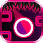 Pink Glow Fall Down Free icône