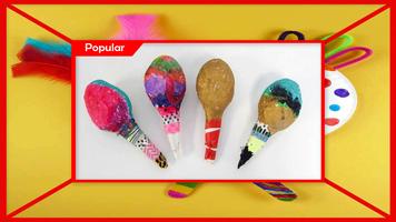 DIY Simple Paper Mache Maracas capture d'écran 3