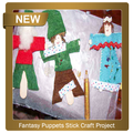 Fantasy Puppets Stick Craft Project