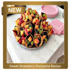 Sweet Strawberry Pompoms Recipe آئیکن