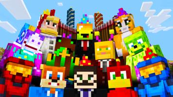 Skindex skins for Minecraft Affiche