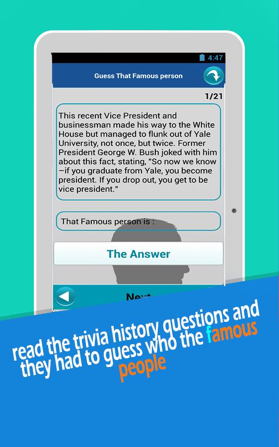Guess That Famous People Quiz For Android Apk Download