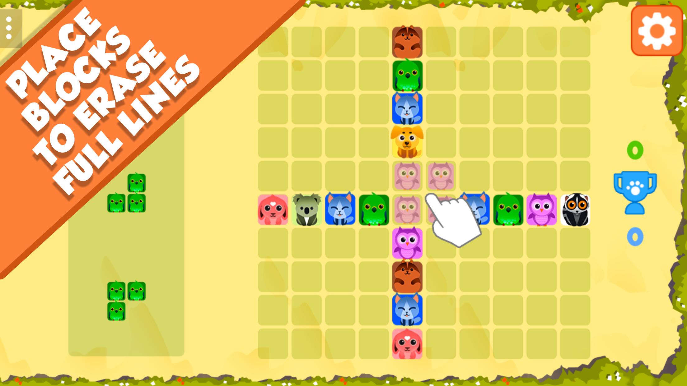 Android 用の 1010動物 ブロックパズル Apk をダウンロード