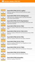 Soal TKD CAT CPNS 2018 Terlengkap Terbaru screenshot 2