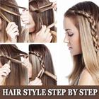 ikon Hair Style Step by Step