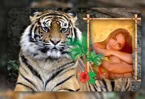 Tiger Photo Frames ポスター