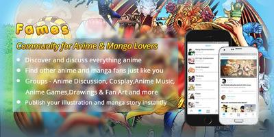 Anime Manga Community ZingBox Plakat