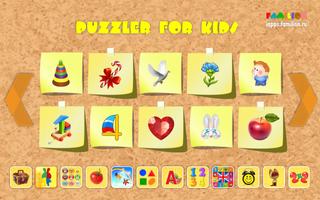 Puzzler for kids poster